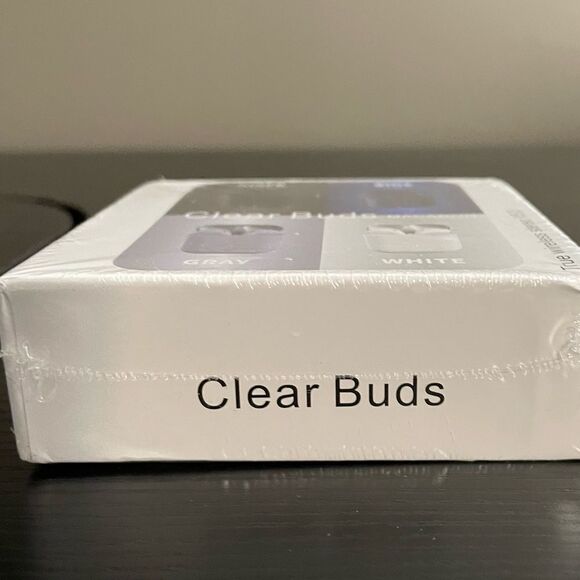 Earbuds Clear Buds True Wirelessly Stereo V5.0 compatible with Apple and Android - Picture 2 of 5